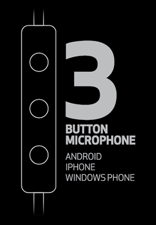 3-knappmikrofon